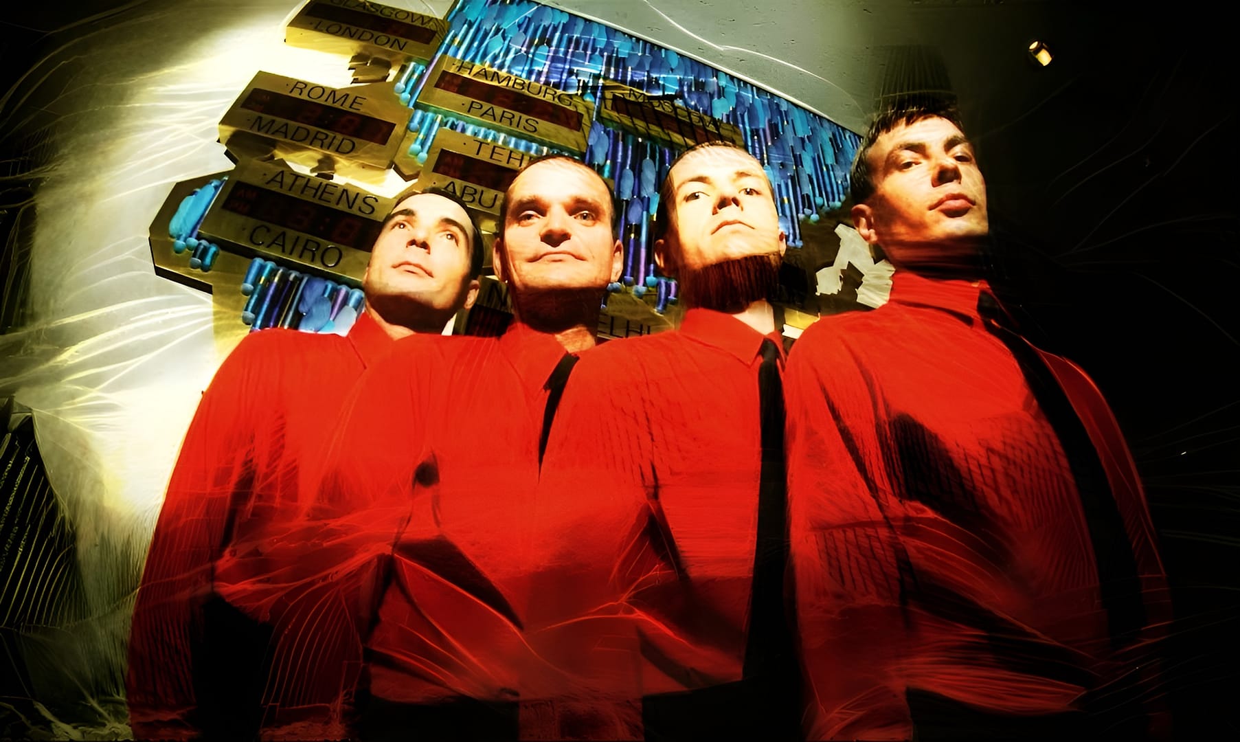 What is Krautrock? The members of Kraftwerk promoting their album Man Machine.