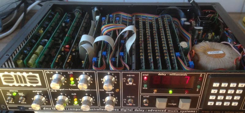 An AMS Systems delay unit. As used by Martin Hannett on Joy Division recordings.